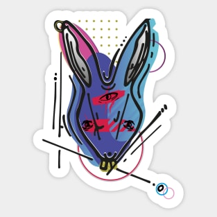 All Those Monsters - Rabbit Sticker